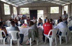 Misión del Fondo de Cooperación para el Agua y Saneamiento de gira en Honduras