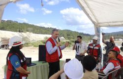 El Embajador de España en Honduras visita proyectos de la Cooperación Española en la mancomunidad Colosuca y Santa Rosa de Copán