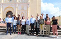 Comisión Parlamentaria de España visita proyectos de la Cooperación Española en Comayagua