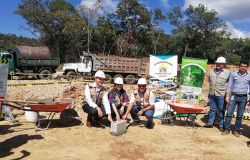 Inicia la construcción de la Planta de Tratamiento de Aguas Residuales en la ciudad de Gracias, Lempira